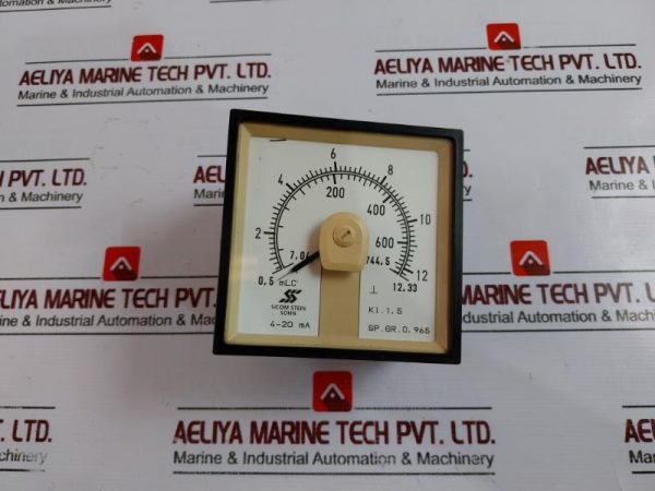 Sicom Stein Sohn 4-20 Ma Analog Meter