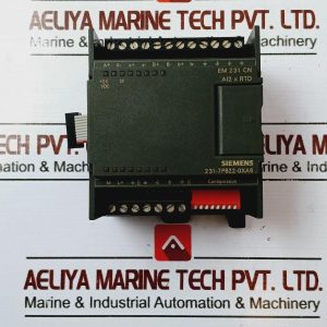 Siemens 1p 6es7 231-7pb22-0xa8 Analog Input Module 28v