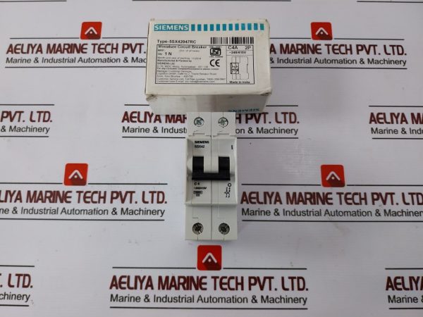 Siemens 5sx4 Miniature Circuit Breaker 415v