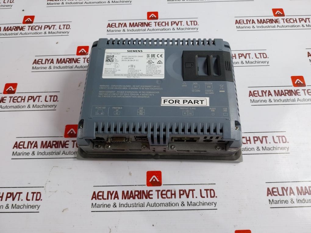 Siemens 6av2 124-0gc01-0ax0 Operator Interface 24v - Image 4