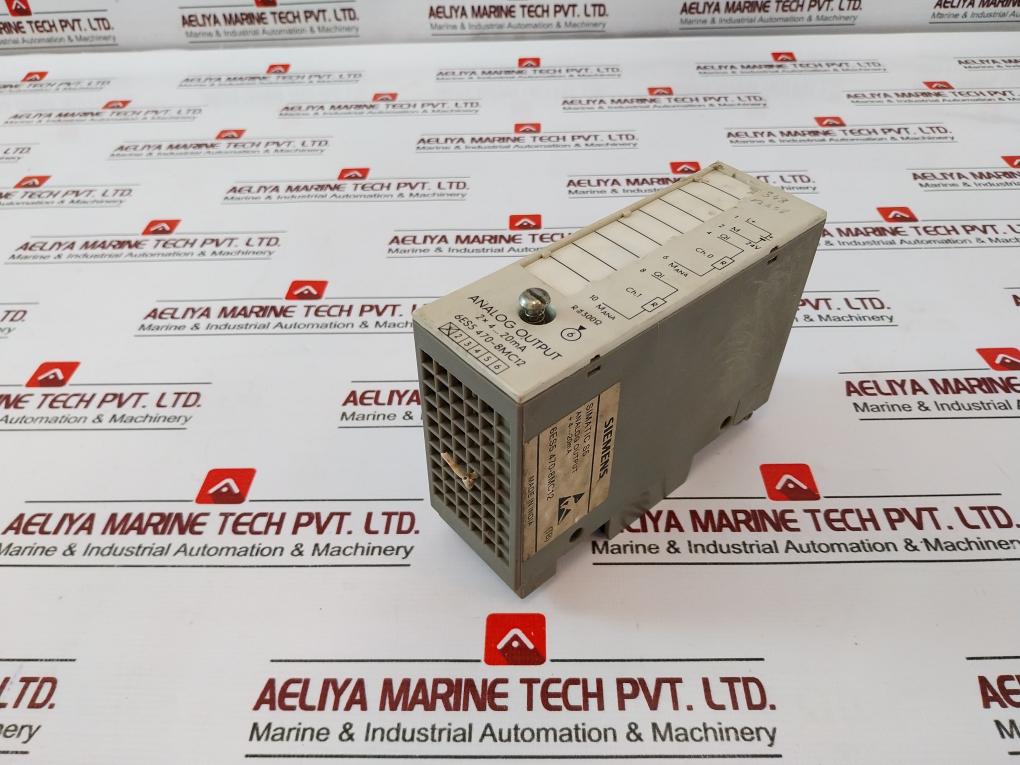 Siemens 6es5 470-8mc12 Analog Output Module - Image 3