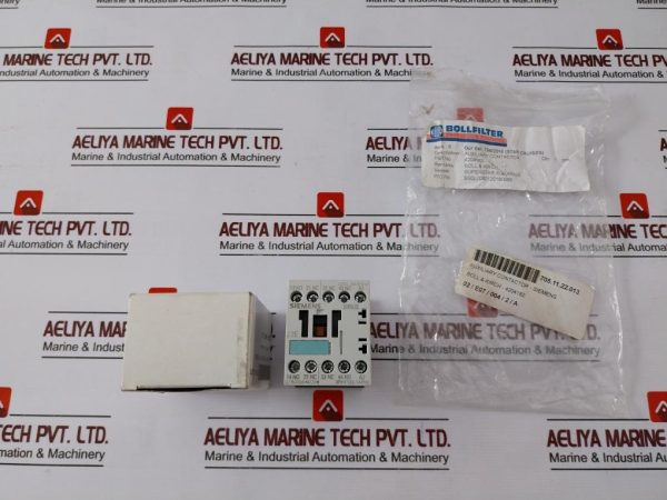 Siemens Bollfilter Protection Systems 3rh1122-1ap00 Auxiliary Contactor 230v