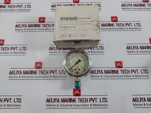 Slc Impa Bvs Pressure Gauge 4 Bar