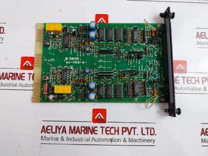 Taiyo Electric Aa-066-b Oil Mist Detector Trouble Pcb Card - Image 3