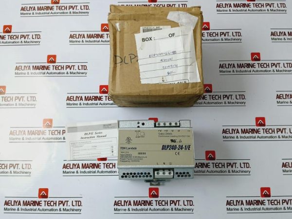 Tdk-lambda Dlp240-24-1e Din Rail Power Supply 240v