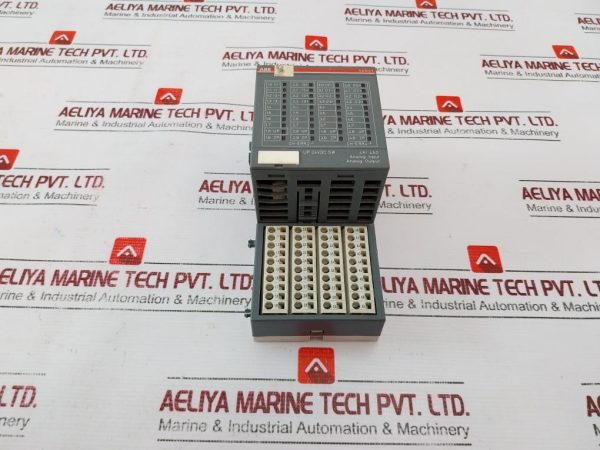 Abb Ax521 B4 Analog Input Output Module 24v