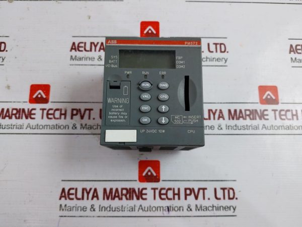 Abb Pm572 Central Processing Unit 24v