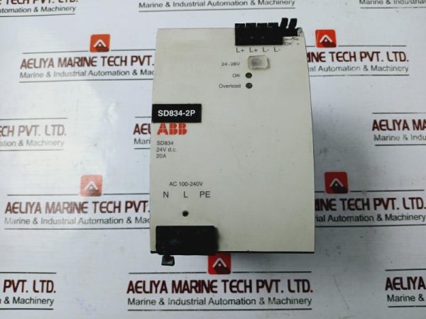 Abb Sd834 Power Supply 240v