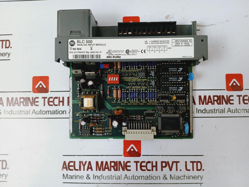 Allen-bradley 1746-ni4 Analog Input Module 10v