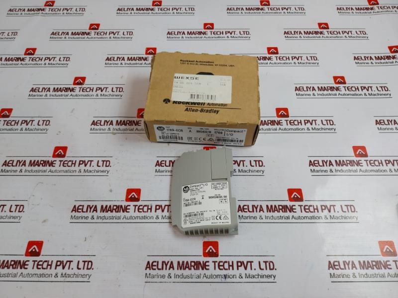 Allen-bradley A-b Quality 1769-ecr Compact Logix Right End Cap Terminator