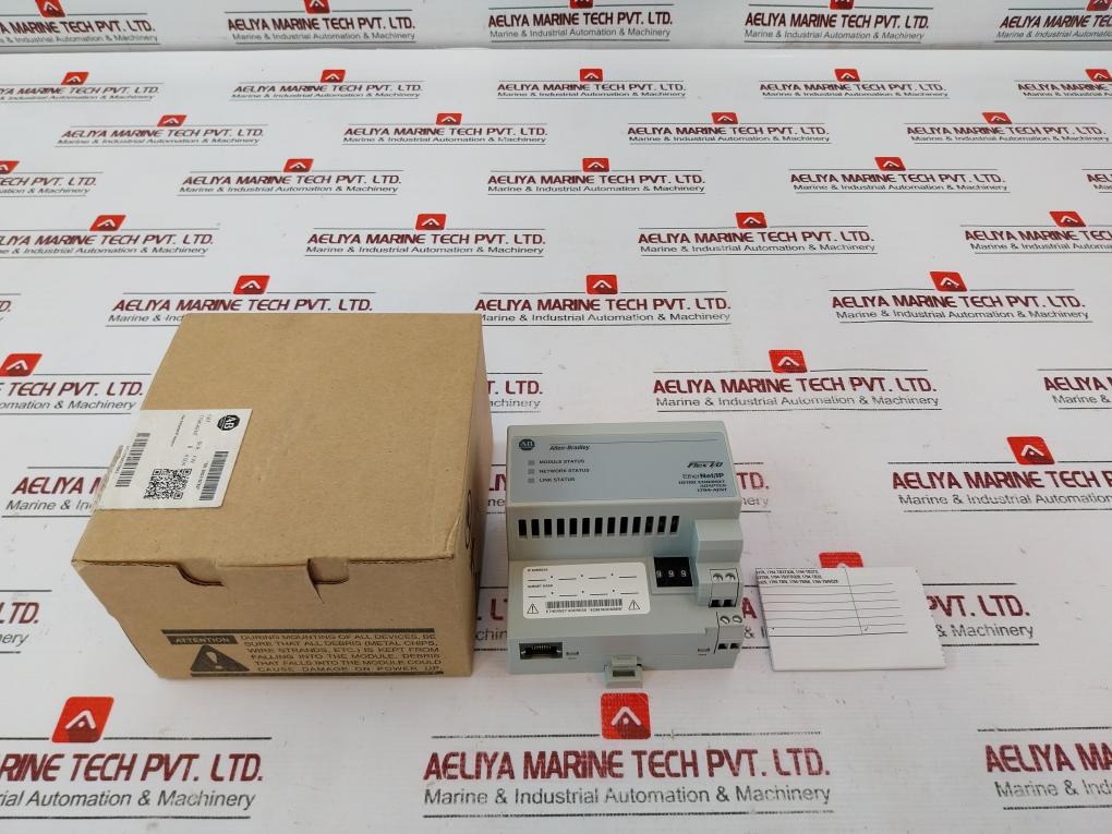 Allen-bradley A-b Quality 1794-aent Io Ethernet Network Adapter Module 24v
