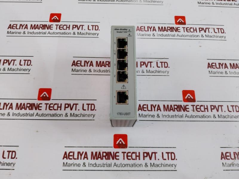 Allen-bradley Rockwell Automation 1783-us5t Ethernet Unmanaged Switch 24v