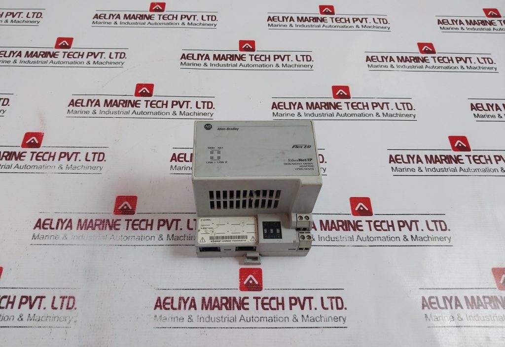 Allen-bradley Rockwell Automation 1794-aentr Ethernet/ip Adaptor 24v ...