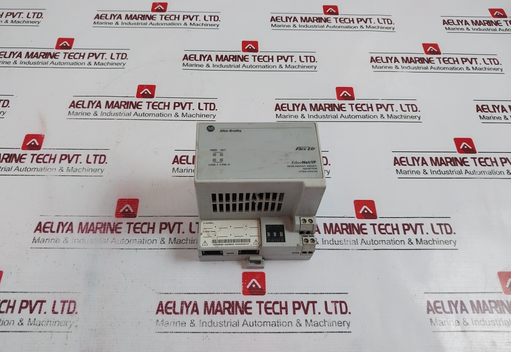 Allen-bradley Rockwell Automation 1794-aentr Ethernetip Adaptor 24v