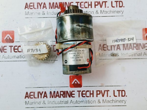 Ametek Gm9212c226-r3 Gear Motor 24v