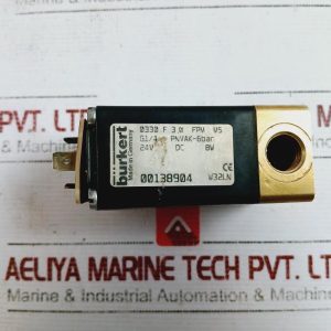 Burkert 0330 F 3,0 Fpm Ms Solenoid Valve 24v