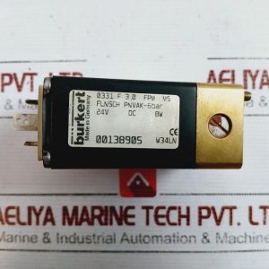 Burkert 0331 F 3,0 Fpm Ms Solenoid Valve 24v