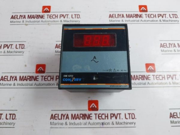 Conzerv Dm 3252 Digital Panel Meter 240v