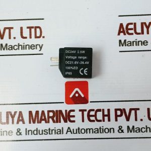 Dc24v 2.5w Ip65 Solenoid Coil 26.4v