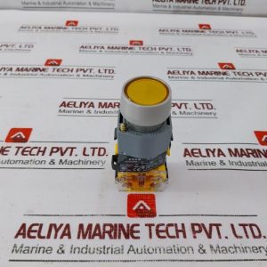 Eao 704.900.3 Yellow Illuminated Push Button Switch 500v