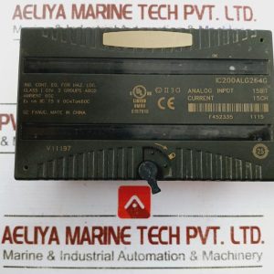 Ge Fanuc Ic200Alg264G Analog Input Module