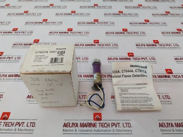 Honeywell C7027a 1031 2 Ultraviolet Flame Detectors Rev. E