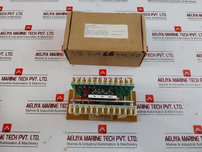 Hyundai 6ga24900a Automatic Voltage Regulator Ac Generator Aeliya Marine