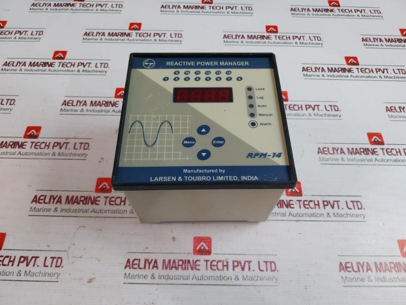 Larsen & Toubro Rpm-14 Reactive Power Manager Meter 240v