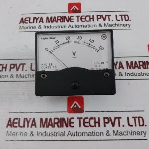 Light Star 0-50v Voltage Panel Meter