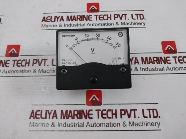 Light Star 0-50v Voltage Panel Meter