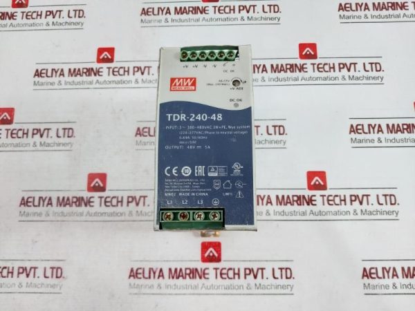 Mean Well Tdr-240-48 Switching Power Supply 480v