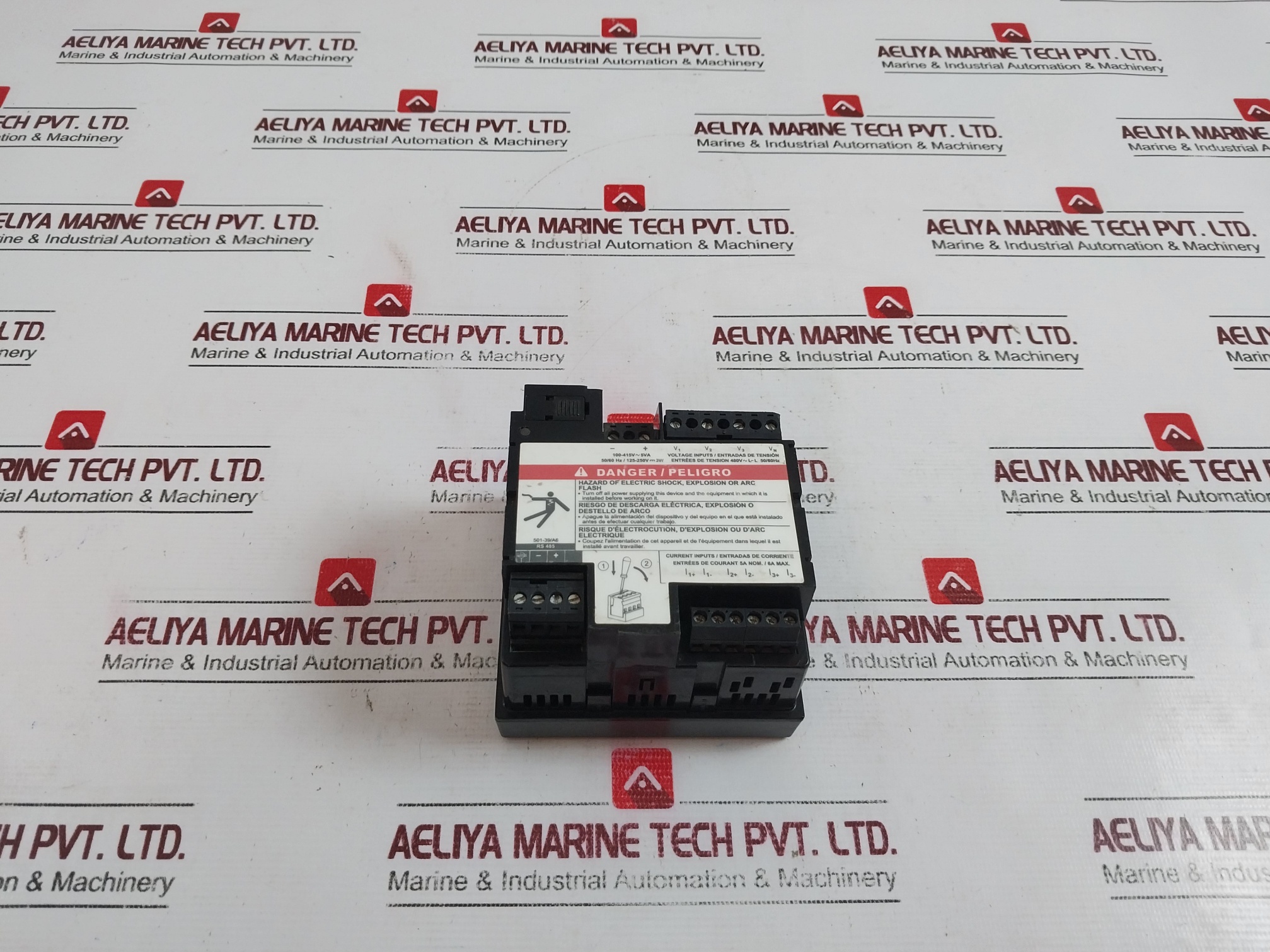 Merlin Gerin Schneider Electric Pm210mg Power Meter 480v - Image 4