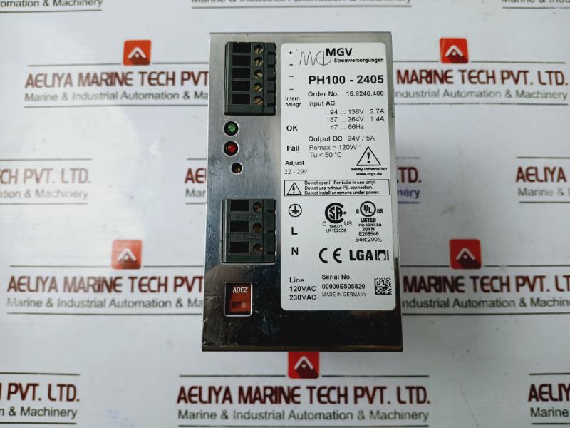 Mgv Ph100-2405 Power Supply 264v