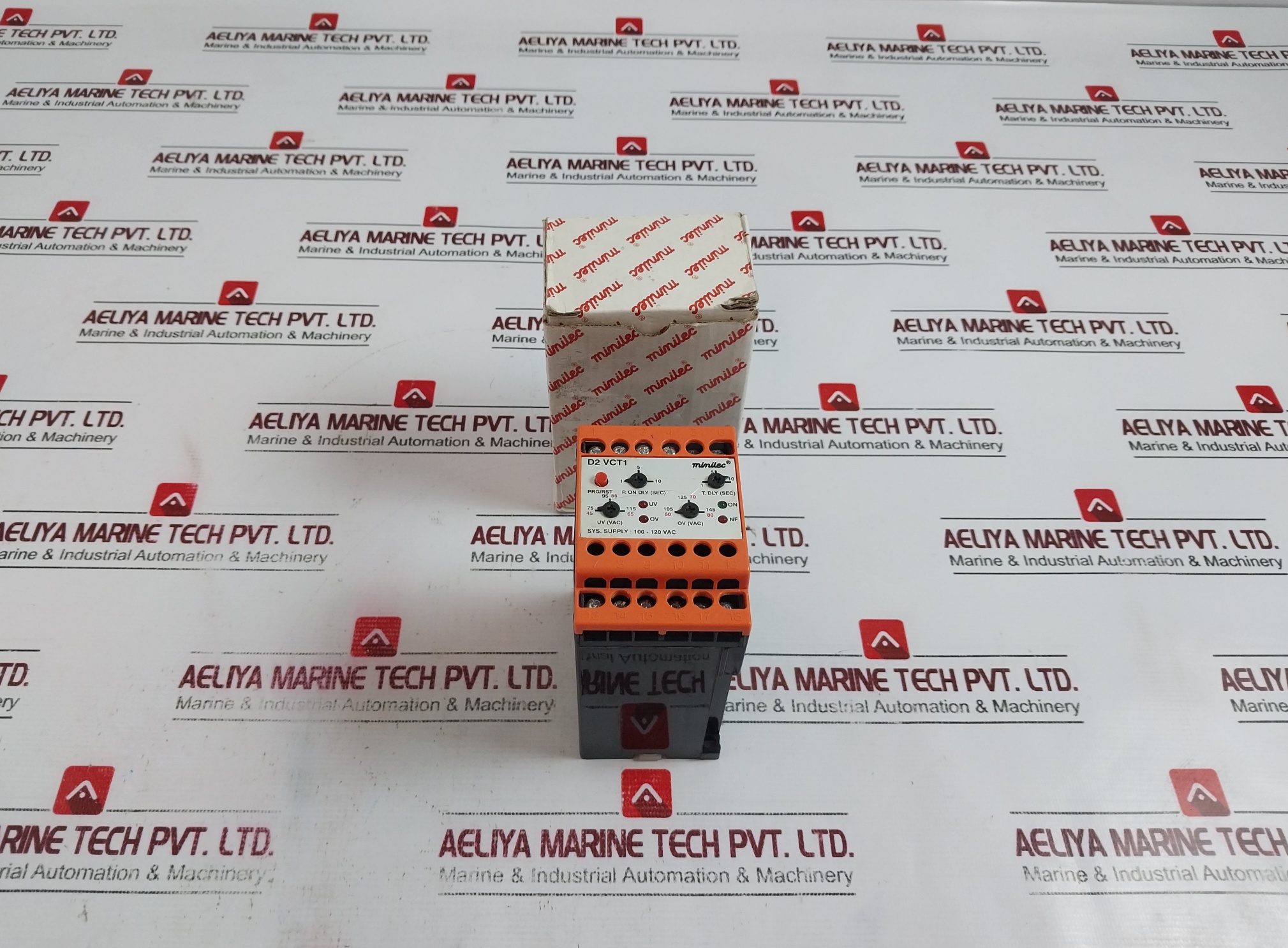 Minilec D2 Vct1 Monitoring Relay 120 V