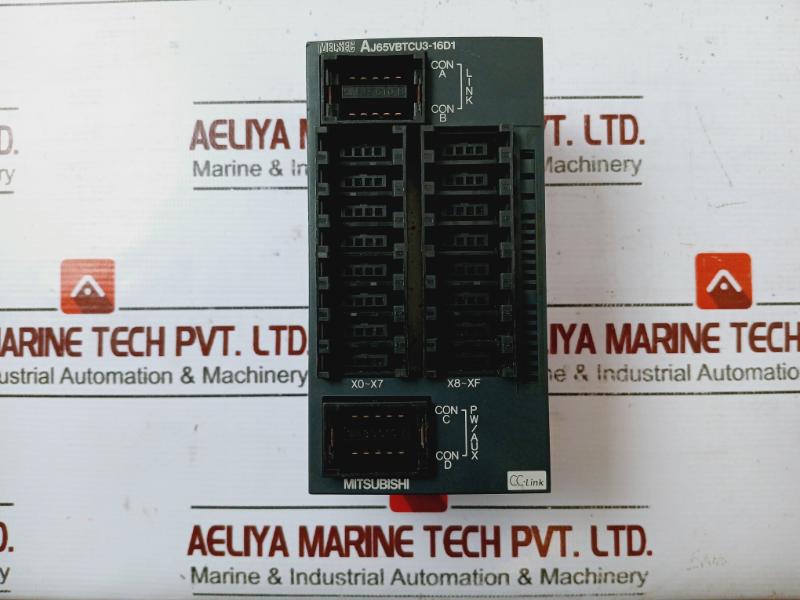 Mitsubishi Electric Melsec Aj65Vbtcu3-16D1 Input Unit 24V
