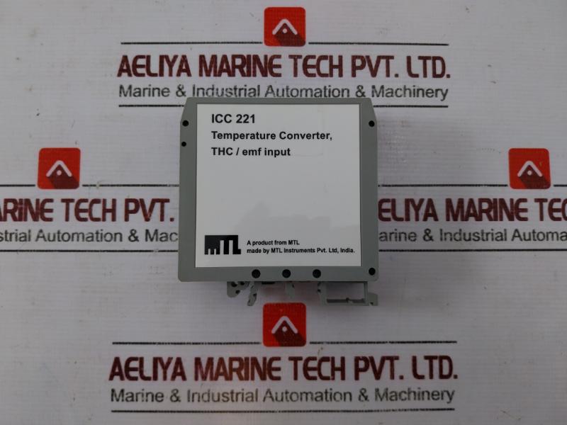 Mtl Instruments Icc 221 Temperature Converter 35v