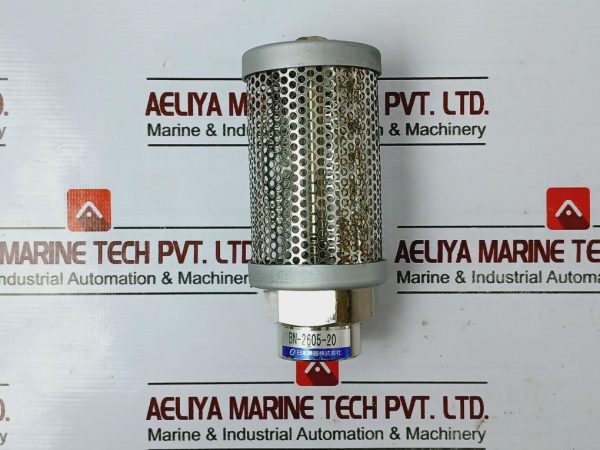 Nihon Seiki Bn-2605-20 Silencer Filter Foot Valve