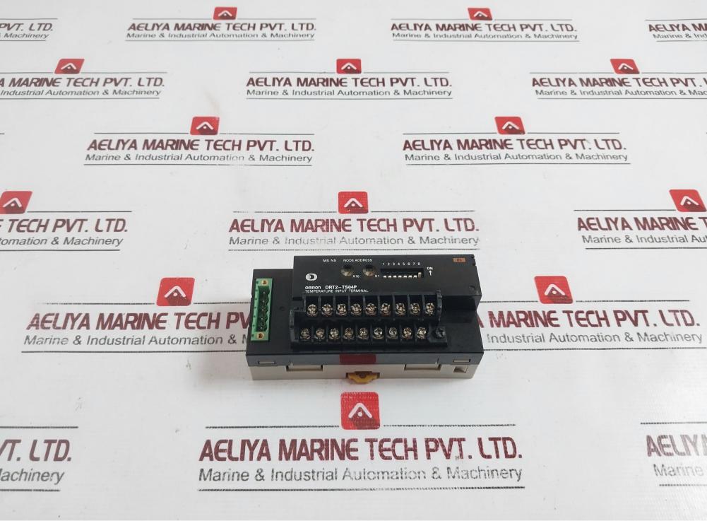 Omron Drt2-ts04p Temperature Input Terminal 24v