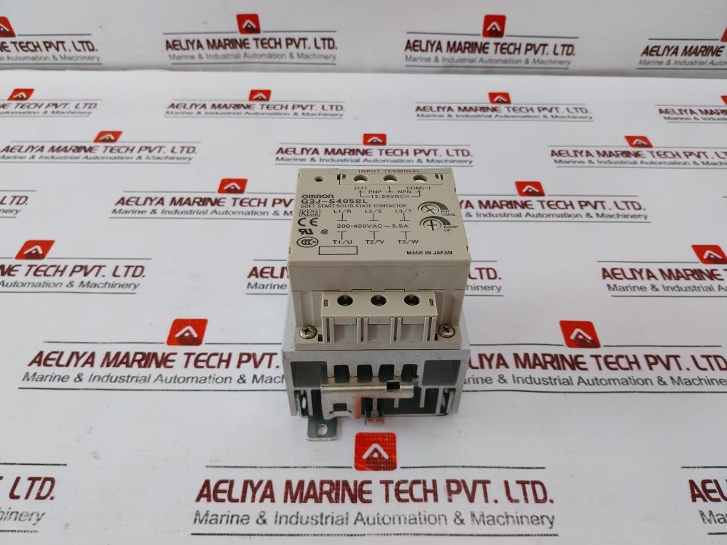 Omron G3j-s405bl Soft Start Solid State Contactor 400v