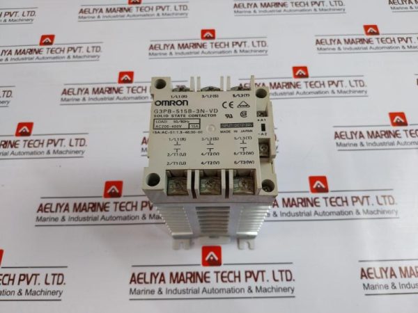 Omron G3pb-515b-3n-vd Solid State Contactor 480v