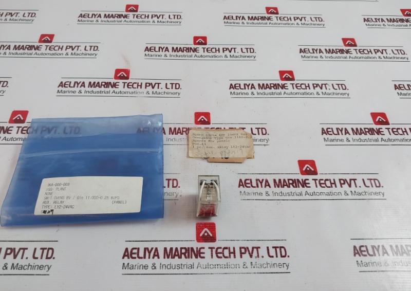 Omron Ly2 24vac Power Relay Plug 240v