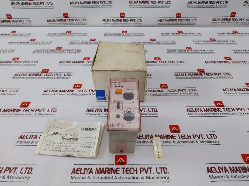 Omron Se-kp1n Motor Relay 120v