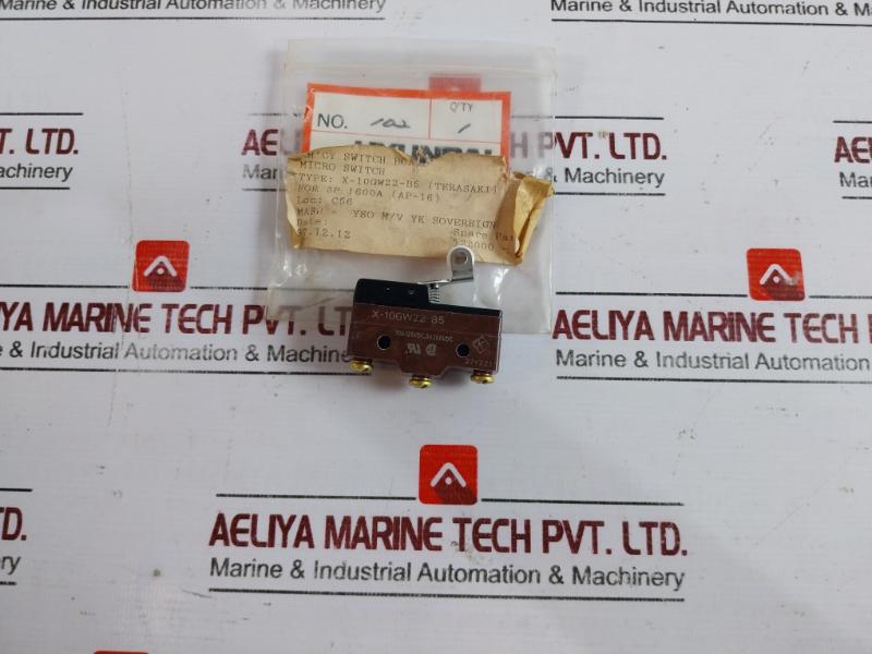 Omron X-10gw22-b5 Limit Switch 250v