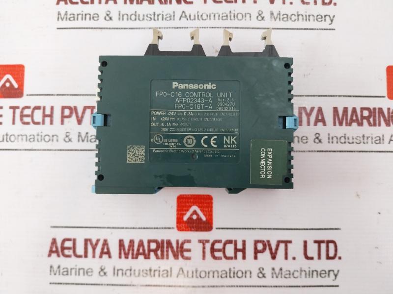 Panasonic Fp0-c16t Control Unit 24v- - Image 4