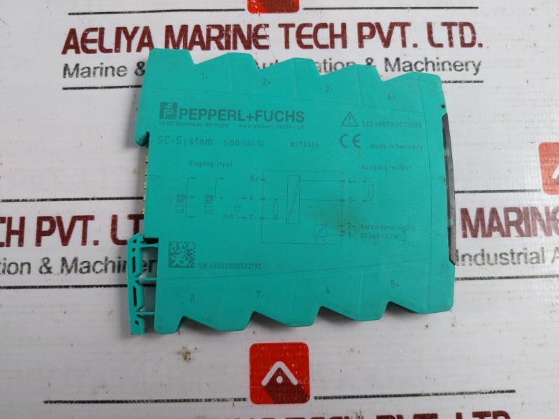 Pepperl+fuchs S1sd-1ai-1u Sc-system Signal Conditioner 24v - Image 3