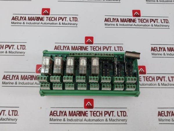 Phoenix Contact Pc24d08-2c Relay Board Module 94v