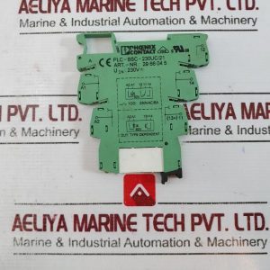 Phoenix Contact Plc-bsc-230uc21 Relay With Socket 250v