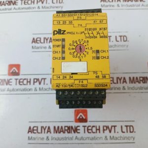 Pilz Pnoz Xv3p 324 Vdc 3no 2no T Safety Relay 24v