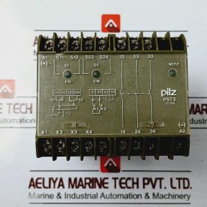 Pilz Pst3 24Vdc 3S Safety Relay 2000V
