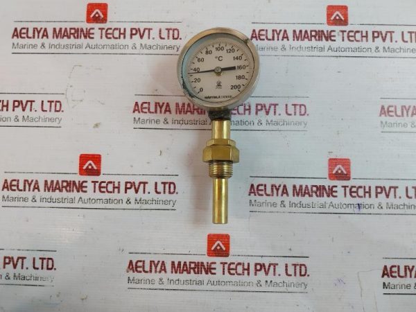 Rexo Therm Wartsila Diesel 0-200°c Thermometer